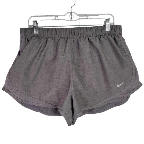 Nike Tempo Women’s Shorts Size XL Drawstring Gray Lined Running Athletic - Picture 2 of 11